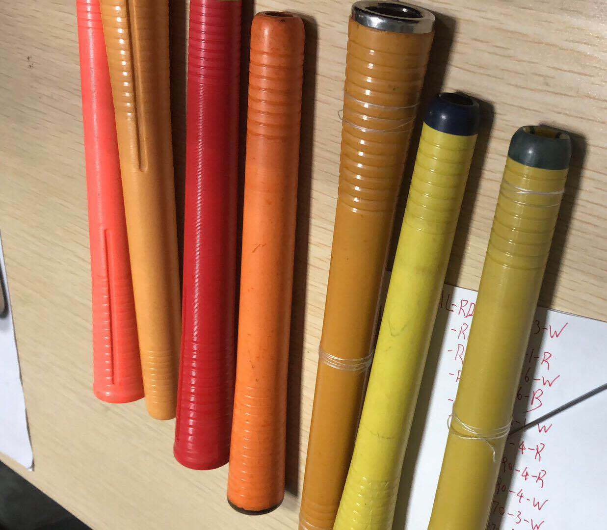 检测塑料棒绕线